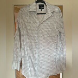 Bonobos Daily Grind Wrinkle Free Dress Shirt - Navy Pin Dot